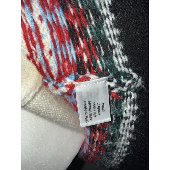 Lane Bryant Womens Cardigan Sweater Women's 22/24 NEW Fair Isle Winter V - Picture 4 of 9